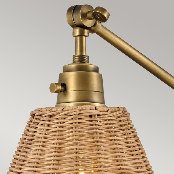 Hinkley lighting boho fali lámpa arti sárgaréz faipari elshk-arti-1w-hb-nr