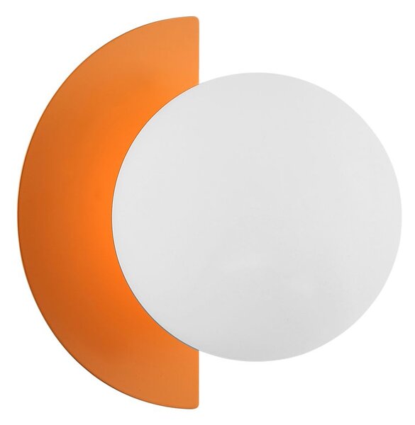 Italux modern fali lámpa nauti fehér narancs itxwl-37482-or