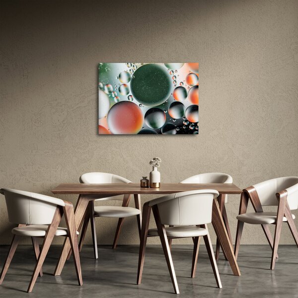 Absztrakt kép - buborékok (70x50 cm)