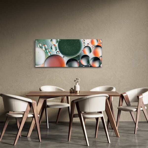 Absztrakt kép - buborékok (120x50 cm)