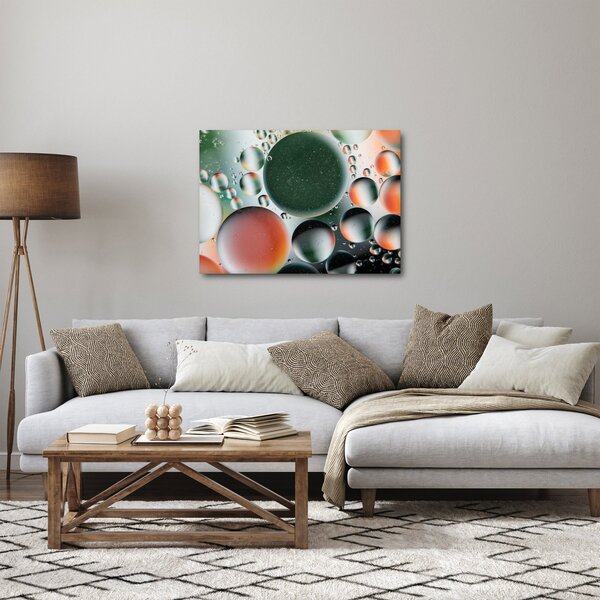 Absztrakt kép - buborékok (70x50 cm)