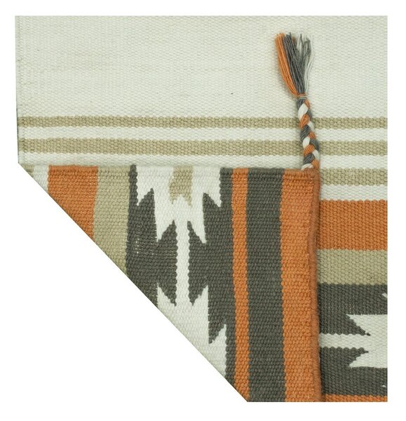 Aztec kétoldalas kültéri szőnyeg újrahasznosított műanyagból, 90 x 150 cm - Green Decore