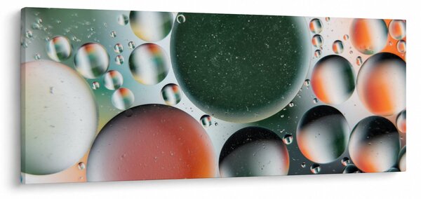 Absztrakt kép - buborékok (120x50 cm)