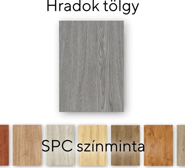 Leziter Hradok tölgy Vinyl SPC padló minta/db