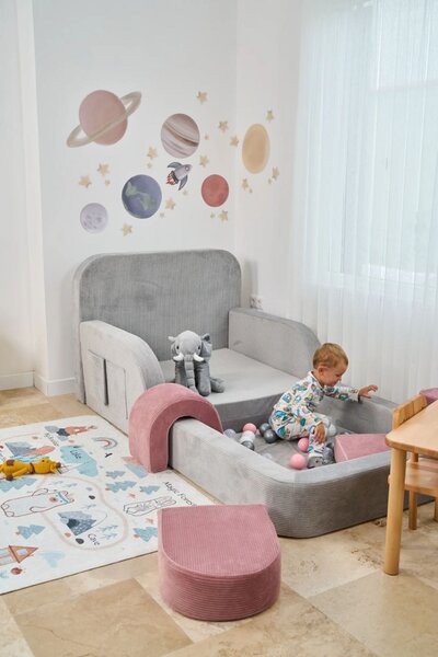 Atelier Del Sofa Gyerekágy Funbed Egyszemélyes - Szürke