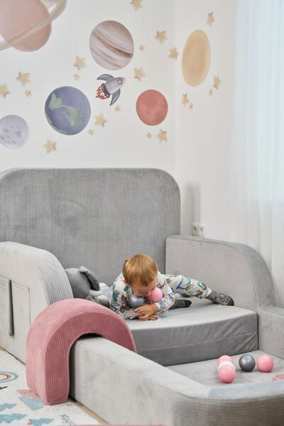 Atelier Del Sofa Gyerekágy Funbed Egyszemélyes - Szürke