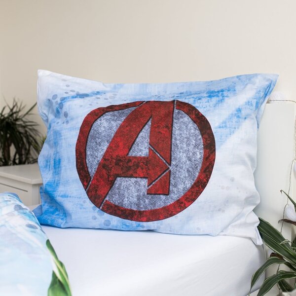 Avengers Heroes pamut gyerek ágyneműhuzat, 140 x 200 cm - Jerry Fabrics