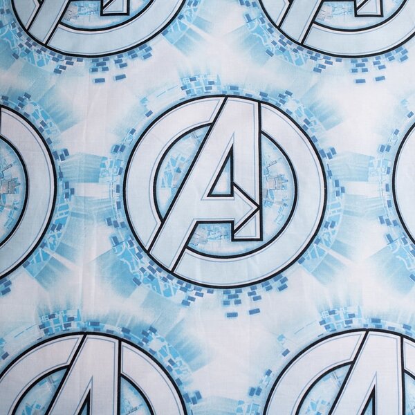 Avengers Heroes pamut gyerek ágyneműhuzat, 140 x 200 cm - Jerry Fabrics