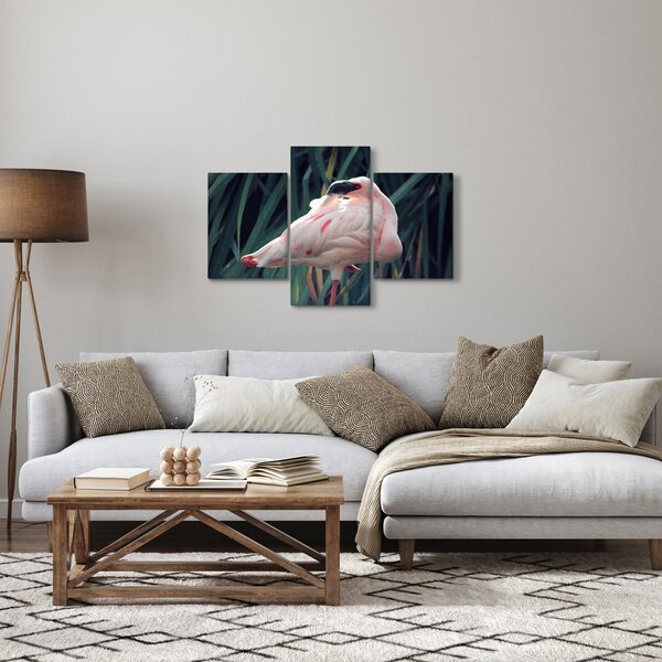 Kép - Flamingó (90x60 cm)