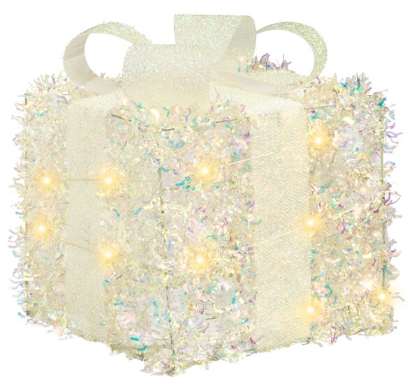 LED HALLANGEN 20/25/30 cm Karácsonyi ajándékok Színes