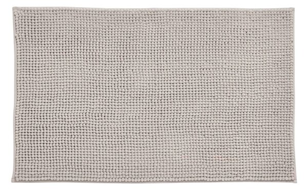 Szürke fürdőszobai kilépő 80x50 cm Bobble - Catherine Lansfield
