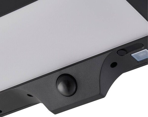 Nordlux LED kültéri fali világítás Monay Square fekete IP44, Fekete, Műanyag, Skandináv