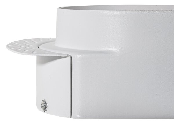 6 darabos, lekerekített, süllyesztett spotlámpa készlet fehér GU10 50mm 2-lámpás - Hubs