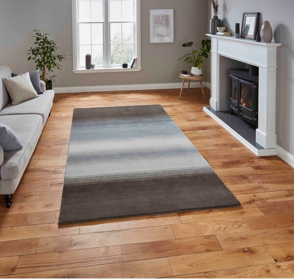 Szürke gyapjú szőnyeg 230x150 cm Elements - Think Rugs
