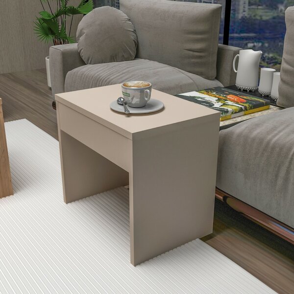 Hanah Home Coffee Table Set Atlantic Pine Beige Sartos - Atlantic Pine, Beige