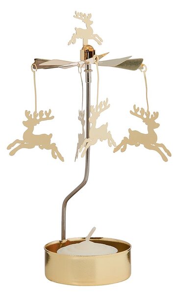 MERRY-GO-ROUND mécses-körhinta, szarvas