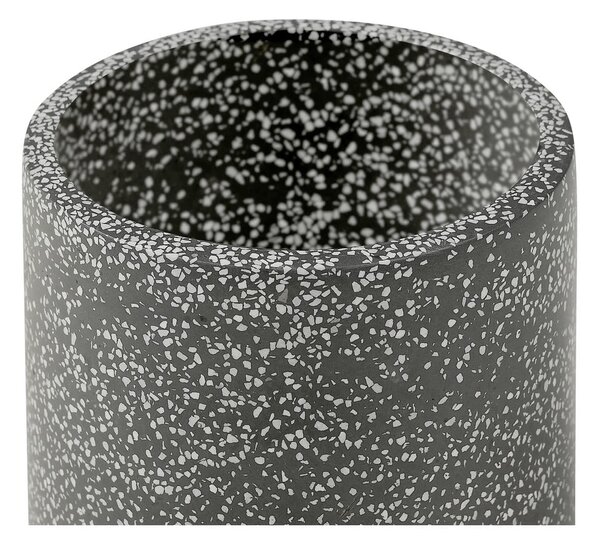 Terrazzo sötétszürke virágcserép, ø 34 cm - Bonami Selection
