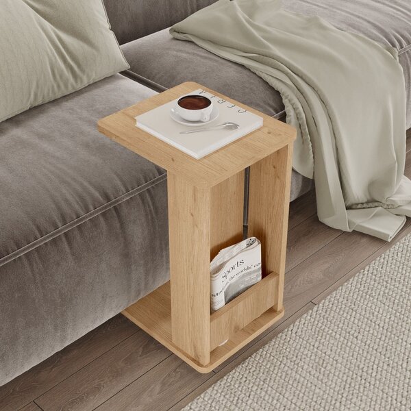 Hanah Home Oldalasztal Tölgy MIN1-S