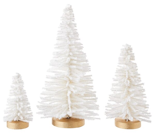 X-MAS dekor fenyő 12cm havas