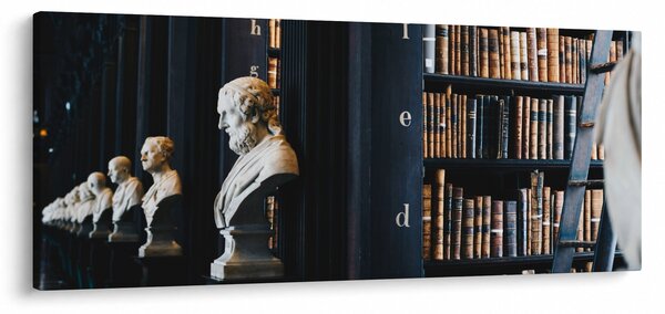 Kép - A könyvtárban (120x50 cm)