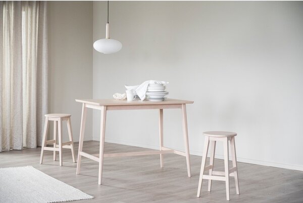 Natúr színű tölgyfa bárszék (ülésmagasság 65 cm) Austin – Rowico