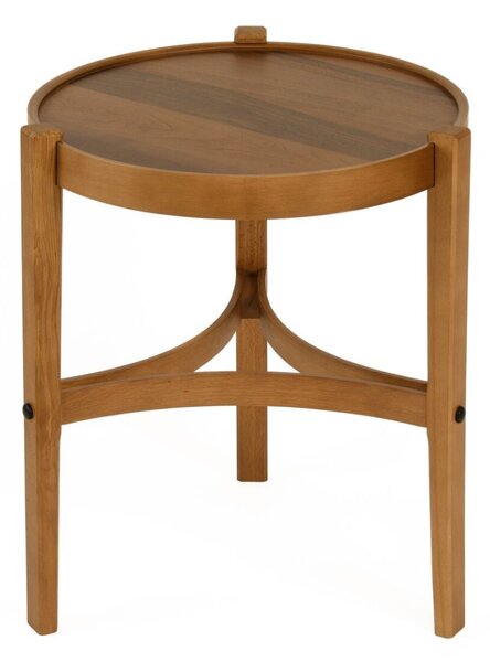 Hanah Home Nesting Table (2 Pieces) Walnut Ren 2 - Walnut v2