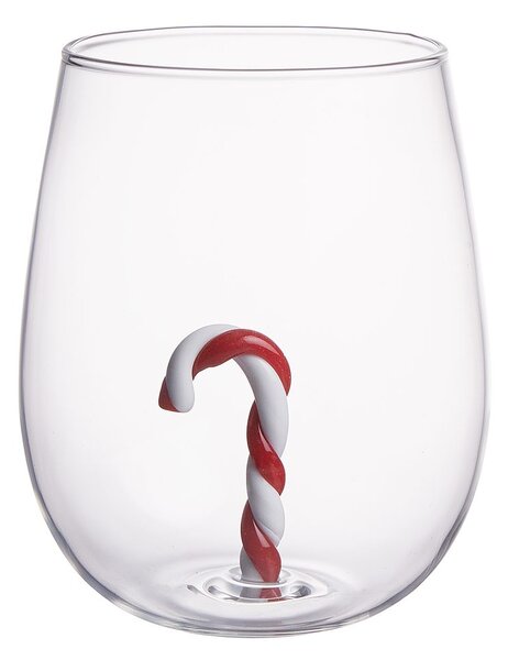 MERRY & JOY pohár, Candy Cane 450 ml