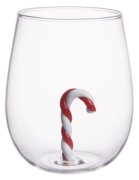 MERRY & JOY pohár, Candy Cane 450 ml