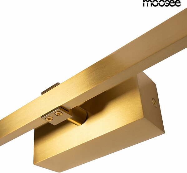 Moosee LINE fali lámpa LED acél arany