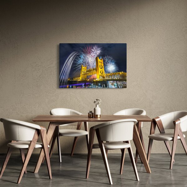 Kép - Szilveszteri éjszaka (90x60 cm)