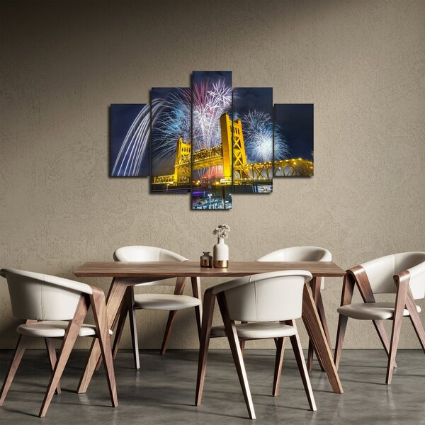 Kép - Szilveszteri éjszaka (150x105 cm)