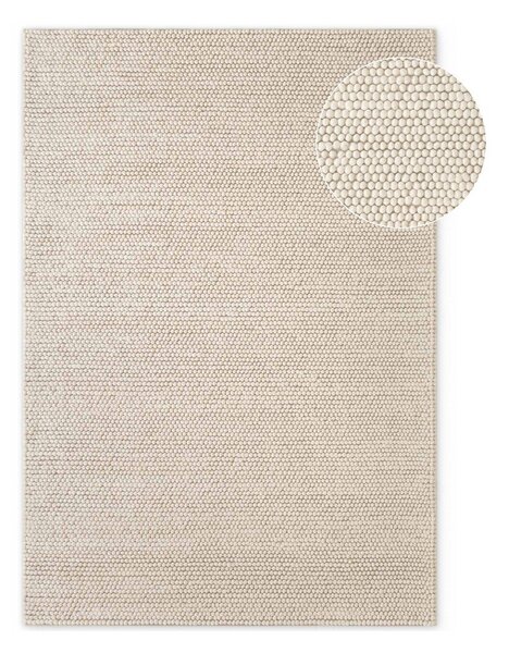 Krémszínű kézi szövésű gyapjú szőnyeg 160x230 cm Richmond Diana – Ted Baker