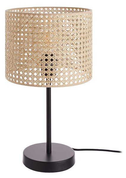 NYBORG asztali lámpa rattan lámpabúrával