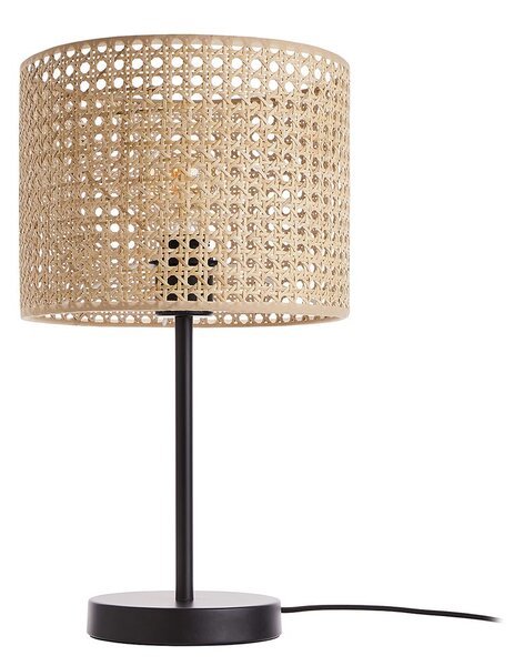 NYBORG asztali lámpa rattan lámpabúrával