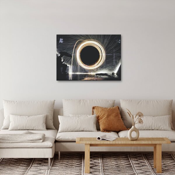 Kép - Világos show az esőben (70x50 cm)
