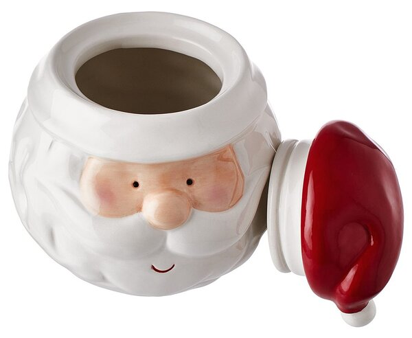 SANTA kerámia tároló doboz, Mikulás 1800ml