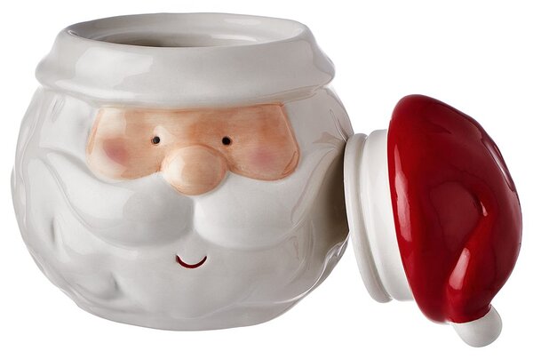 SANTA kerámia tároló doboz, Mikulás 1800ml