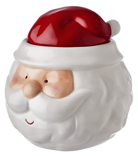 SANTA kerámia tároló doboz, Mikulás 1800ml