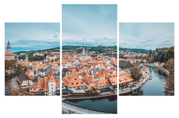 Kép - Cseh Krumlov (90x60 cm)