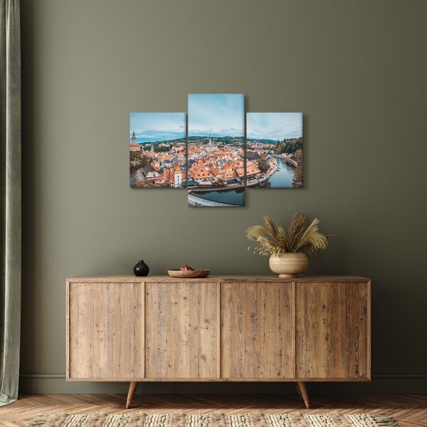 Kép - Cseh Krumlov (90x60 cm)