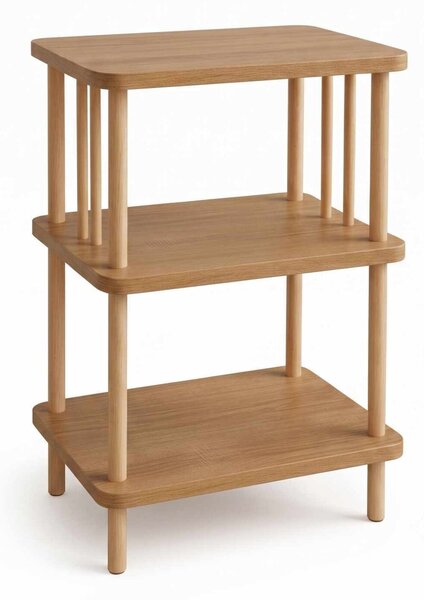 Hanah Home Side Table Sapphire Oak Pk257 - Sapphire Oak