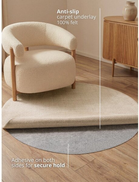 Csúszásgátló alátét szőnyeg alá ø 100 cm Base Grip – Hanse Home