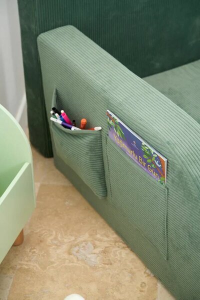 Atelier Del Sofa Egyszemélyes Játékágy Gyerekeknek - Zöld