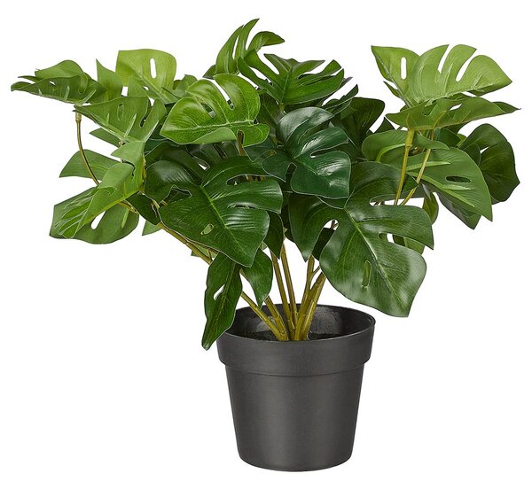 FLORISTA műnövény, monstera cserépben 25 cm