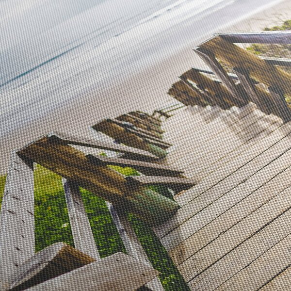 Kép - Bejárat a strandra (90x60 cm)