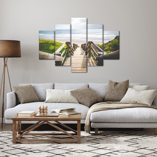 Kép - Bejárat a strandra (150x105 cm)