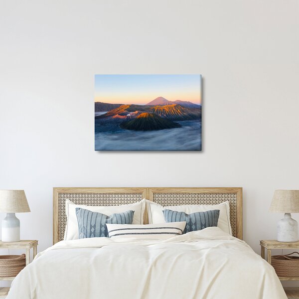 Kép a Bromo-hegyről Indonéziában (70x50 cm)