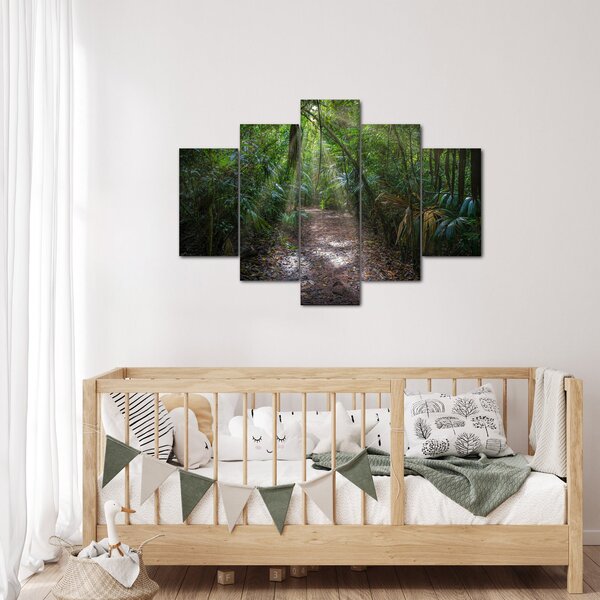 Kép - Napsugarak a dzsungelben (150x105 cm)