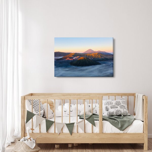 Kép a Bromo-hegyről Indonéziában (90x60 cm)