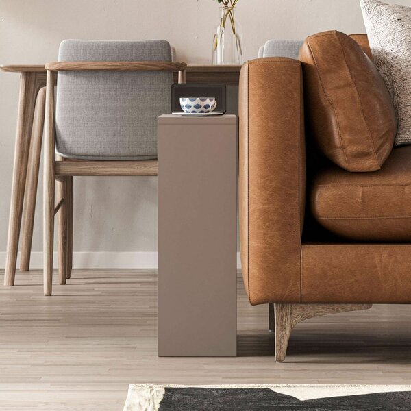 Hanah Home Side Table Light Mocha Simpi - Light Mocha